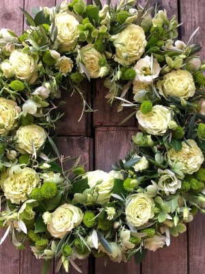 All Green Wreath