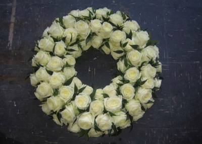 Large Rose Wreath