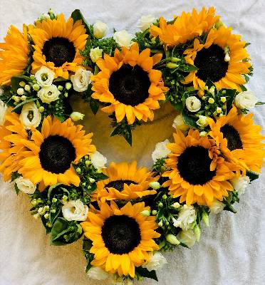 Sunflower Open Heart