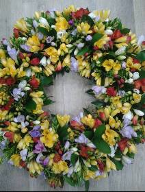 Freesia Wreath