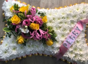 Pink and yellow Pillow tribute