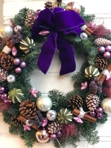 Purple Wreath